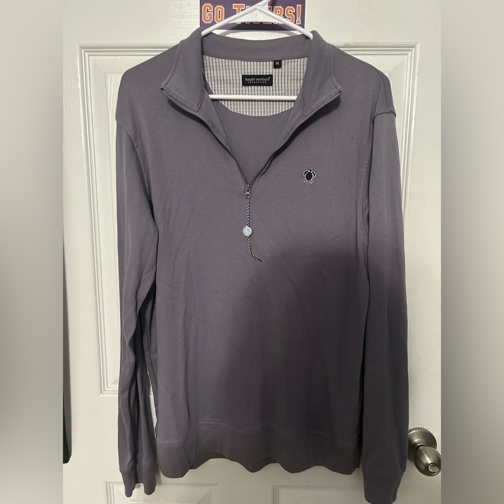 Purple Simply southern pullover